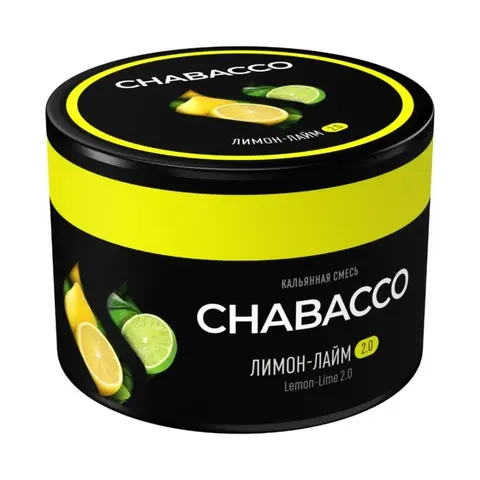 Кальянная смесь Chabacco Лемон Лайм (Лимон-Лайм) 40г