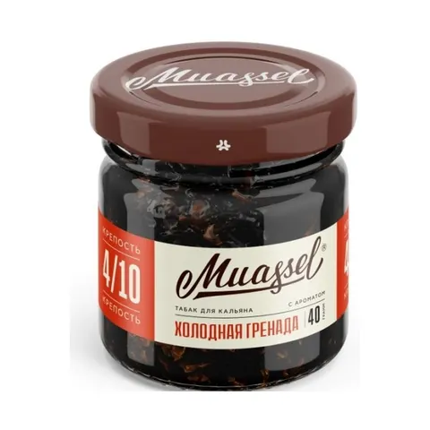 Табак для кальяна Muassel 4/10 Холодная гренада 40гр