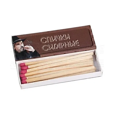 Сигарные спички 12шт.