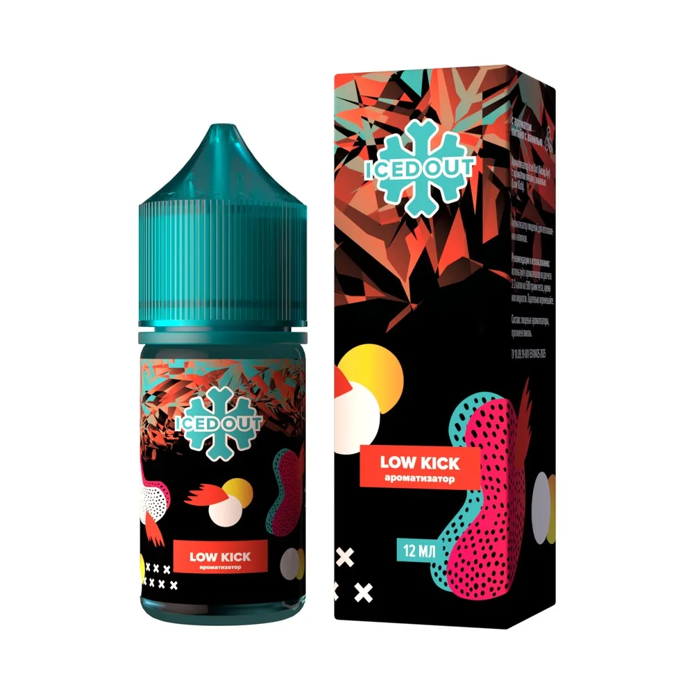 Ароматизатор Glitch Sauce Iced Out Питайя, Ваниль, Холод 12 мл