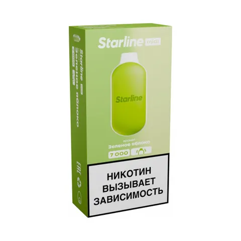 Starline midi 7к Зеленое яблоко