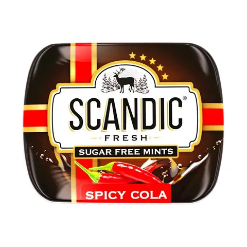 Конфеты Scandic Пряная кола 14гр