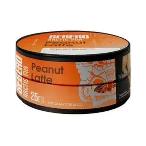 Табак для кальяна Sebero Arctic mix Пинат Латте (Кофе, ваниль, арахис, карамель, арктик) 25гр