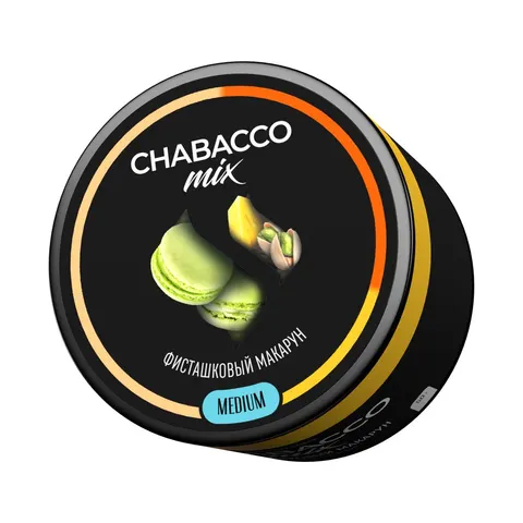 Кальянная смесь Chabacco Mix Пистачио Макарун (Фисташковый макарун) 50г