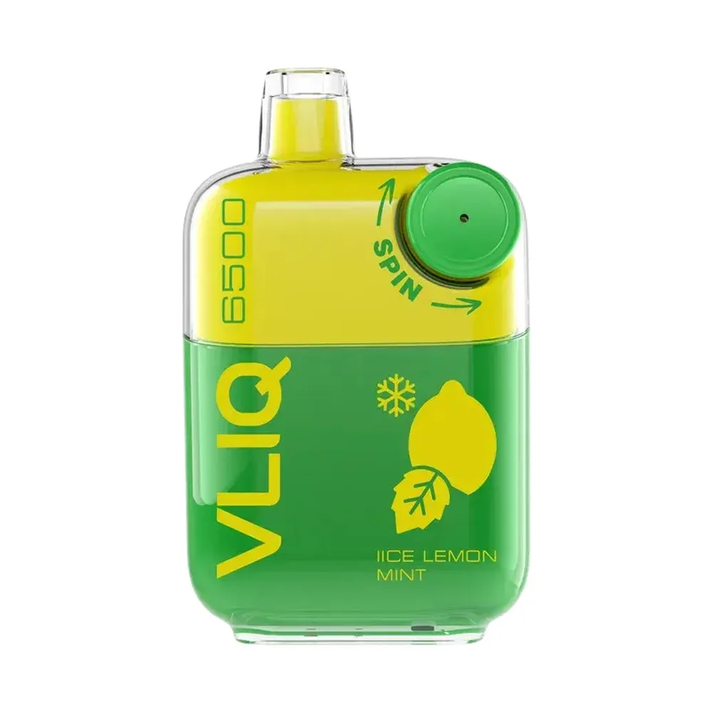 VLIQ Q SPIN 6,5к Холодные лимон, мята