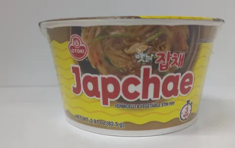 Лапша стеклянная Чапче JAPCHAE Ottogi BOWL, 82,5 г