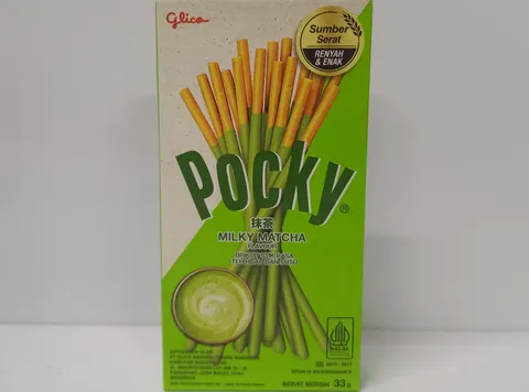 ПОКИ с зеленым чаем Glico, 33-39 гр