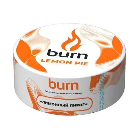 Табак для кальяна Burn Лемон Пай (Лимонный пирог), 25 гр.