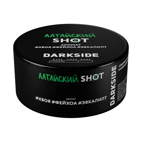Табак для кальяна Dark Side Shot Алтайский трип (Фейхоа, хвоя, эвкалипт) 120гр