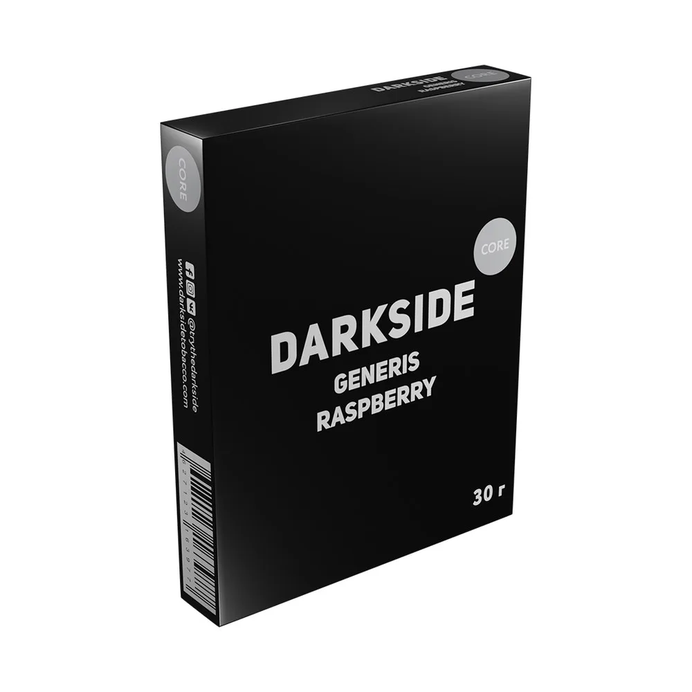 Табак для кальяна Dark Side "Дженерис Расберри" (Малина) 25/30гр
