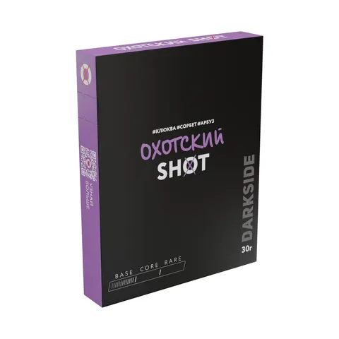 Табак для кальяна Dark Side Shot (37) Охотский шейк (Клюква, сорбет, арбуз) 25/30гр