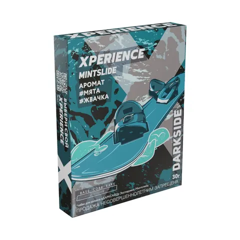 Табак для кальяна Dark Side Xperience "Минтслайд" (Мята, жвачка) 25/30гр