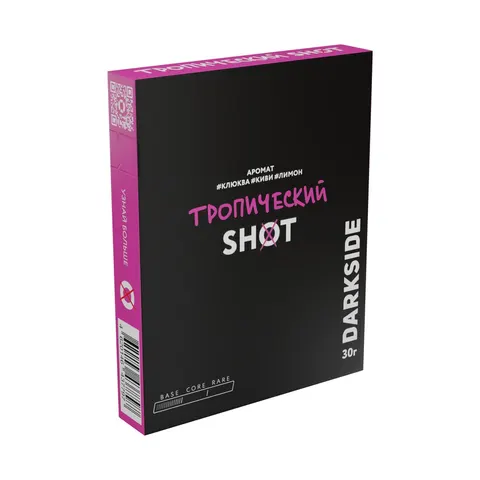 Табак для кальяна Dark Side Shot (67) Тропический (Клюква, лимон, киви) 25/30гр