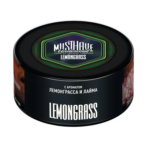 Табак для кальяна Must Have Лемонграсс, лайм 125гр