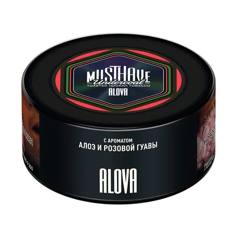 Табак для кальяна Must Have Алоэ, розовая гуава 125г
