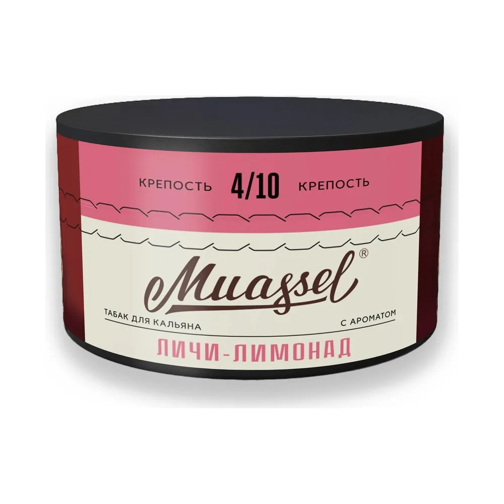Табак для кальяна Muassel 4/10 Личи-лимонад 40гр