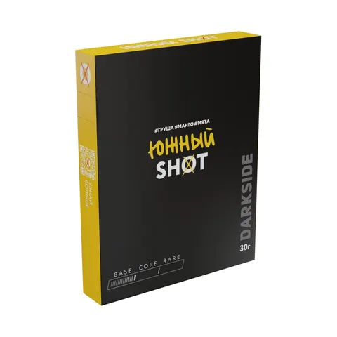 Табак для кальяна Dark Side Shot (96) Южный вайб (Груша, манго, мята) 25/30гр
