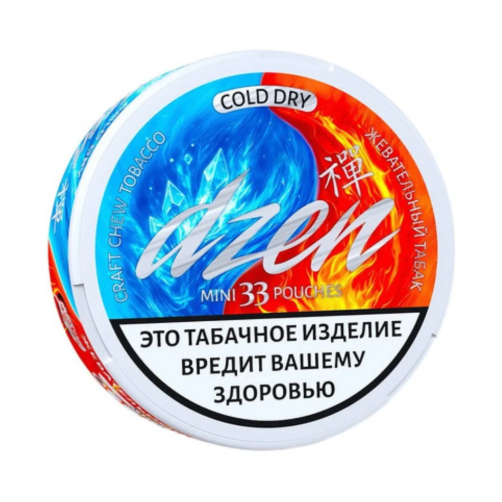 Жевательный табак Dzen Mini Ultra Light Колд Драй