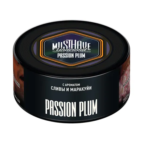 Табак для кальяна Must Have Слива, маракуйя 125гр