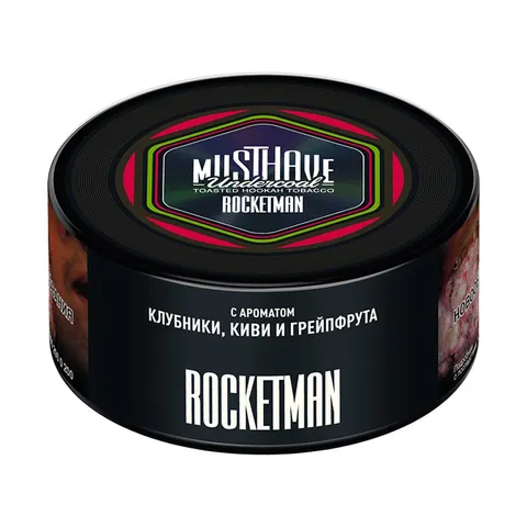 Табак для кальяна Must Have Рокетмэн (Клубника, киви, грейпфрут) 125г