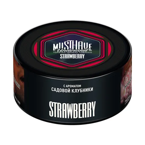 Табак для кальяна Must Have Садовая клубника 125гр