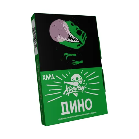Табак для кальяна Хулиган Хард ДИНО (Мятная жвачка) 25гр