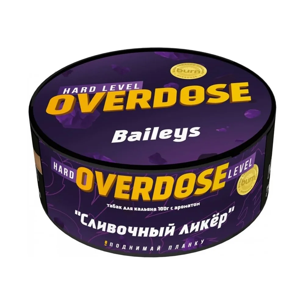 Табак для кальяна Overdose Сливочный ликёр, 100г.