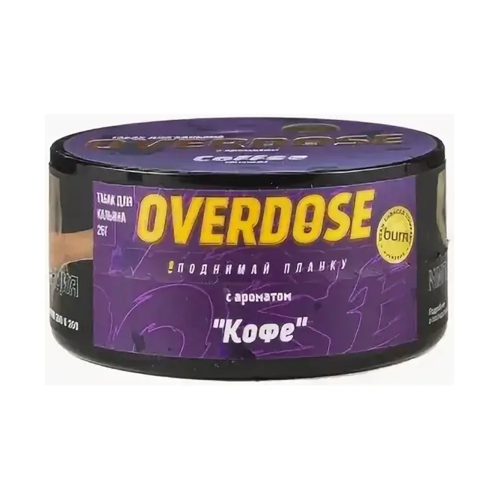 Табак для кальяна Overdose Кофе, 100г.
