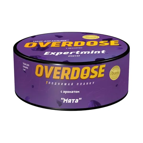 Табак для кальяна Overdose Мята, 100г.