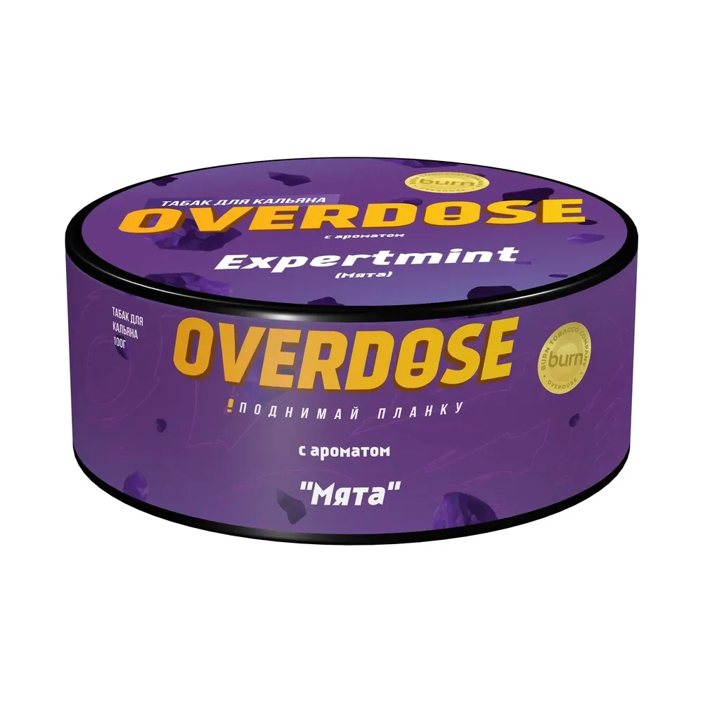 Табак для кальяна Overdose Мята, 100г.
