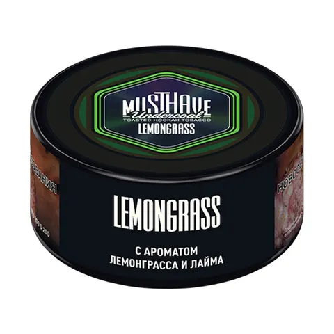 Табак для кальяна Must have Лемонграсс, лайм 25гр