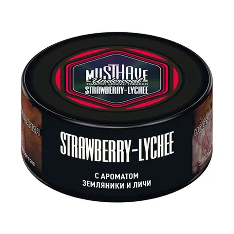 Табак для кальяна Must have Земляника, личи 25гр