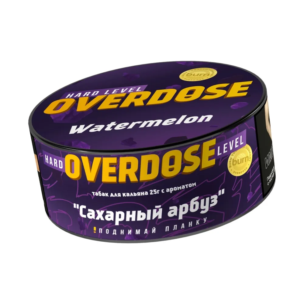 Табак для кальяна Overdose Сахарный арбуз, 25 г