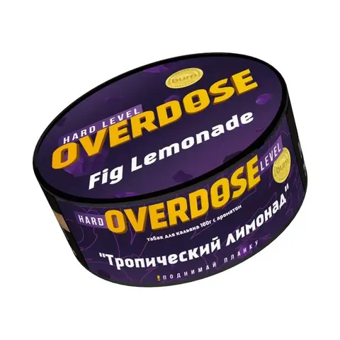 Табак для кальяна Overdose Тропический лимонад, 100г.