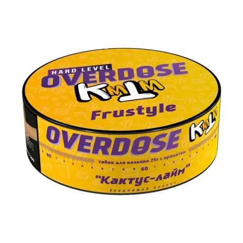 Табак для кальяна Overdose Кактус-лайм, 100г.
