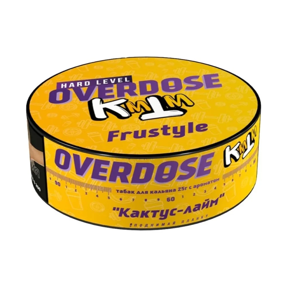 Табак для кальяна Overdose Кактус-лайм, 100г.