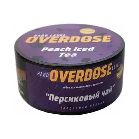 Табак для кальяна Overdose Персиковый чай, 100г.