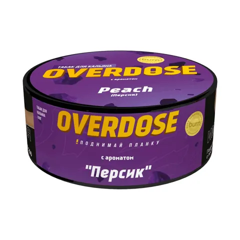 Табак для кальяна Overdose Персик, 100г.