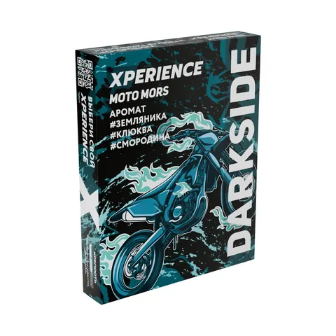 Табак для кальяна Dark Side Xperience "Мото Морс" (Земляника, клюква, смородина) 25гр