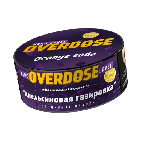 Табак для кальяна Overdose Апельсиновая газировка, 25 г