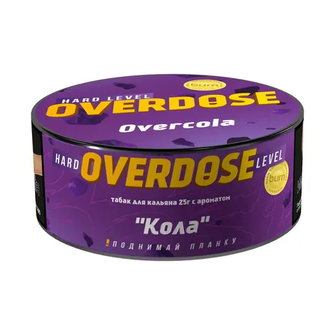 Табак для кальяна Overdose Кола, 25 г