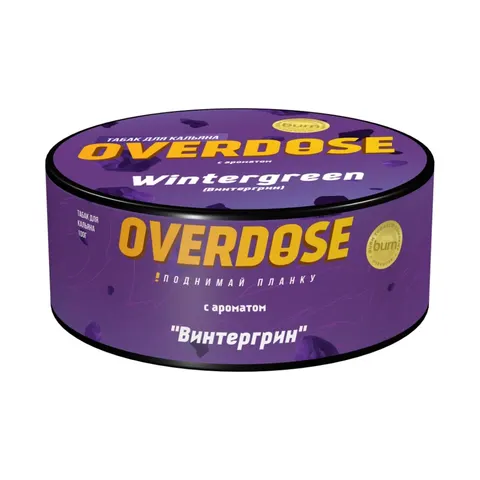 Табак для кальяна Overdose Винтергрин, 100г.