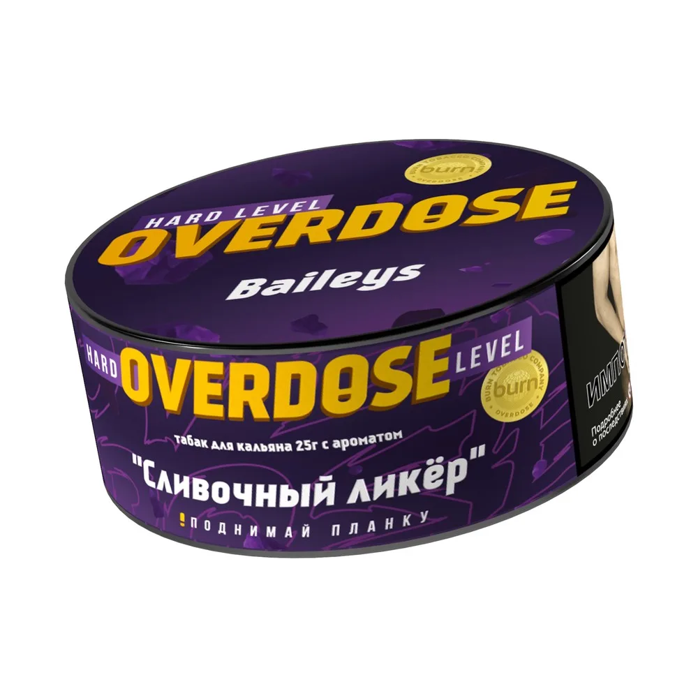 Табак для кальяна Overdose Сливочный ликёр, 25 г