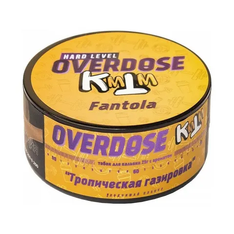 Табак для кальяна Overdose Тропическая газировка, 25 г