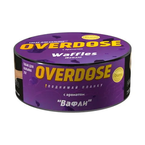 Табак для кальяна Overdose Вафли, 25 гр