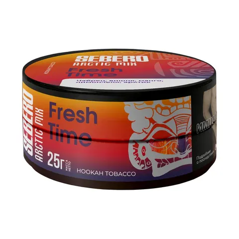 Табак для кальяна Sebero Arctic mix Фреш Тайм (Чабрец, вишня, манго, лимон, арктик) 25гр