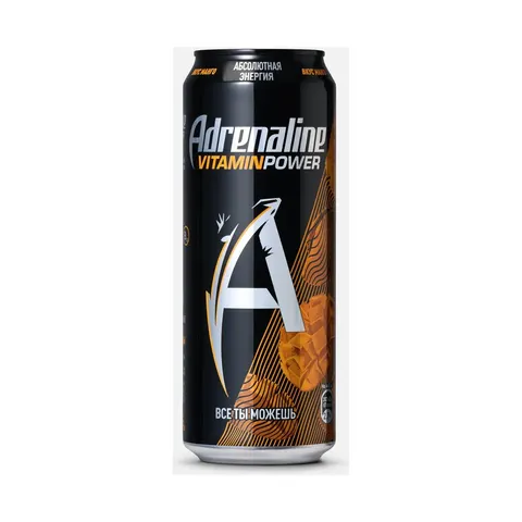Энергетик Adrenaline Манго 0.44л