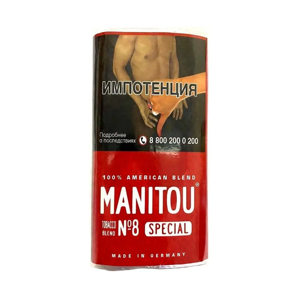 Табак для самокруток Manitou Американ Бленд Ред 30гр