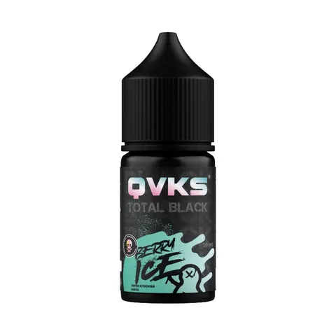 Ароматизатор QVKS Total Black Личи, клюква, мята