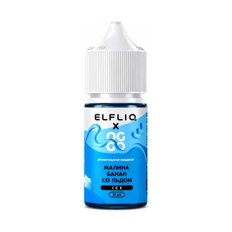 Ароматизатор ELFLIQ X OGGO Ice - Малина, Банан Со Льдом